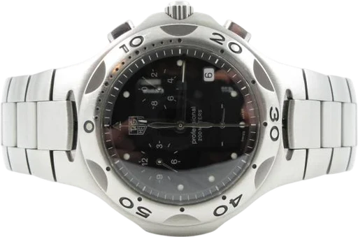 Title: Kirium CL1110
Brand: Tag Heuer
Model: Kirium
Ref: CL1110
Category: Sport
Diameter: 39mm
Functions: Kronograf, Dato
Year:
Price: 7990
Condition: 9.0
Dial Color: Sort
Strap: Metal
Case material: Stål
Gender: Herre
Match: 100.0%
Billedet er ejet af Dreamwatch (280451) Et Tag Heuer ur
