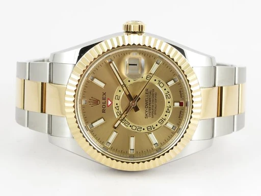 Title: Sky-Dweller G/S 326933
Brand: Rolex
Model: Sky-Dweller
Ref: 326933
Category: Dress
Diameter: 42mm
Functions: GMT, Dato
Year: 2019
Price: 121990
Condition: undefined
Dial Color: Gul
Strap: Metal
Case material: Andet
Gender: Herre
Match: 100.0%
Billedet er ejet af Dreamwatch (280457) Et Rolex ur
