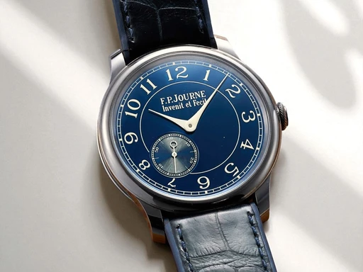 Title: Souveraine Tantalum Chronomètre Bleu
Brand: F.P. Journe
Model: Souveraine Tantalum Chronomètre Bleu
Ref: null
Category: Dress
Diameter: nullmm
Functions: Dato
Year: null
Price: null
Condition: undefined
Dial Color: Blå
Strap: Læder
Case material: Andet
Gender: Herre
Match: 100.0%
Billedet er ejet af ETP Watches (155468) Et F.P. Journe ur