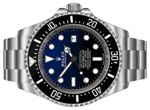 Titel: Sea Dweller Deepsea James Cameron
Mærke: Rolex
Model: Sea Dweller Deepsea
Ref.: 126660
Årgang: 2021
Tilbehør:
Pris: 100.000 kr.
Diameter: 44mm
Funktioner: Dato
Skivefarve: Blå
Rem: Metal
Kassemateriale: Stål
Kategori: Dykker
Køn: Herre
Match: 100.0%
Billedet ejes af Franz Jaeger & Me (1152053) Et Rolex ur