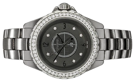 Titel: J12 33 mm M Diamanter
Mærke: Chanel
Model: J12
Ref.: H2565
Årgang: 2015
Tilbehør:
Pris: 32.000 kr.
Diameter: 33mm
Funktioner: Dato
Skivefarve: Grå
Rem: Metal
Kassemateriale: Keramik
Kategori: Sport
Køn: Unisex
Match: 100.0%
Billedet ejes af Franz Jaeger & Me (743055) Et Chanel ur