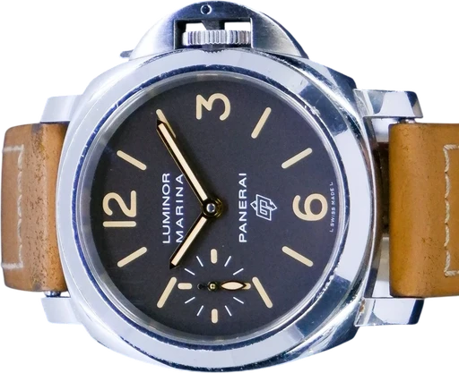 Title: Luminor
Brand: Panerai
Model: Luminor Base Logo
Ref: PAM00632
Category: Dress
Diameter: 44mm
Functions:
Year: 2016
Price: 29995
Condition: 8.0
Dial Color: Sort
Strap: Læder
Case material: Stål
Gender: Herre
Match: 100.0%
Billedet er ejet af GP Watches (479835) Et Panerai ur