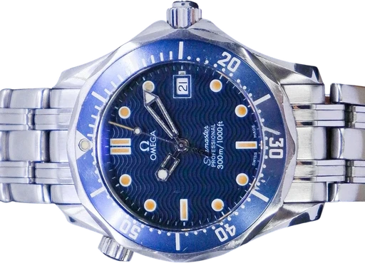 Title: Seamaster Quartz
Brand: Omega
Model: Seamaster Quartz
Ref: 2561.80
Category: Dykker
Diameter: 36mm
Functions: Dato
Year: 1990
Price: 13995
Condition: 8.0
Dial Color: Sort
Strap: Metal
Case material: Stål
Gender: Herre
Match: 100.0%
Billedet er ejet af GP Watches (502222) Et Omega ur