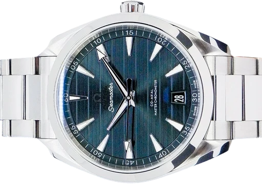 Title: Seamaster Aqua Terra 41 MM
Brand: Omega
Model: Seamaster Aqua Terra
Ref: 220.10.41.21.10.001
Category: Sport
Diameter: 41mm
Functions: Dato
Year: 2025
Price: 37995
Condition: 10.0
Dial Color: Grøn
Strap: Metal
Case material: Stål
Gender: Herre
Match: 100.0%
Billedet er ejet af GP Watches (173074) Et Omega ur
