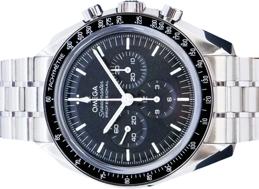 Title: Speedmaster Professional
Brand: Omega
Model: Speedmaster Professional
Ref: 310.30.42.50.01.002
Category: Racing
Diameter: 42mm
Functions: Kronograf
Year: 2022
Price: 45995
Condition: 9.5
Dial Color: Sort
Strap: Metal
Case material: Stål
Gender: Herre
Match: 100.0%
Billedet er ejet af GP Watches (193285) Et Omega ur