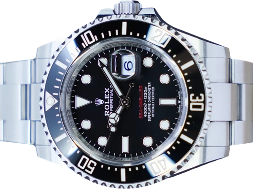 Title: Sea-Dweller 43 MM
Brand: Rolex
Model: Sea-Dweller
Ref: 126600
Category: Dykker
Diameter: 43mm
Functions: Dato
Year: 2020
Price: 78995
Condition: 9.0
Dial Color: Sort
Strap: Metal
Case material: Stål
Gender: Herre
Match: 100.0%
Billedet er ejet af GP Watches (677629) Et Rolex ur