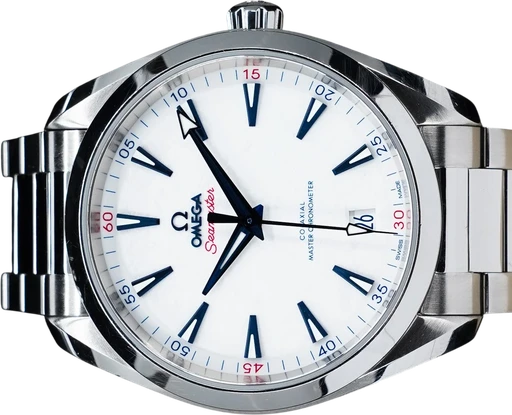 Titel: Seamaster Aqua Terra 41 MM
Mærke: Omega
Model: Seamaster Aqua Terra
Ref.: 52210412104001
Kategori: Sport
Diameter: 41mm
Funktioner: Dato
Årgang: 2021
Pris: 31995
Stand: 9.0 (Brugt)
Skivefarve: Hvid
Rem: Metal
Kassemateriale: Stål
Køn: Herre
Match: 100.0%
Billedet ejes af GP Watches (930879) Et Omega ur