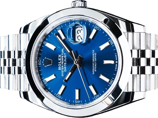 Titel: Datejust 126300
Mærke: Rolex
Model: Datejust
Ref.: 126300
Årgang: 2022
Tilbehør: Boks og Papirer
Stand: 9.5 (Brugt)
Pris: 69.995 kr.
Diameter: 41mm
Funktioner: Dato
Skivefarve: Blå
Rem: Metal
Kassemateriale: Stål
Kategori: Dress
Køn: Herre
Match: 100.0%
Billedet ejes af GP Watches (984786) Et Rolex ur