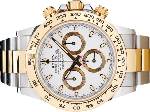 Titel: Daytona 116503 (Nyhed)
Mærke: Rolex
Model: Daytona 116503
Ref.: 116503
Årgang: 2022
Tilbehør: Boks og Papirer
Stand: 9.0 (Brugt)
Pris: 139.995 kr.
Diameter: 40mm
Funktioner: Kronograf
Skivefarve: Hvid
Rem: Metal
Kassemateriale: Guld
Kategori: Racing
Køn: Herre
Match: 100.0%
Billedet ejes af GP Watches (1122066) Et Rolex ur