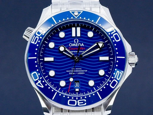 Title: Seamaster 300M
Brand: Omega
Model: Seamaster 300M
Ref: 210.30.42.20.03.001
Category: Dykker
Diameter: 42mm
Functions: Dato
Year: 2025
Price: 39995
Condition: 10.0
Dial Color: Blå
Strap: Metal
Case material: Stål
Gender: Herre
Match: 100.0%
Billedet er ejet af GP Watches (101450) Et Omega ur