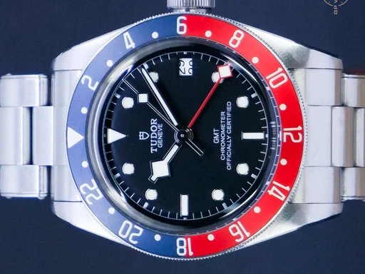Titel: Black Bay GMT 41
Mærke: Tudor
Model: Black Bay GMT 41
Ref.: 79830RB
Årgang: 2020
Tilbehør: Boks og Papirer
Stand: 8.0 (Brugt)
Pris: 19.995 kr.
Diameter: 39mm
Funktioner: GMT, Dato
Skivefarve: Sort
Rem: Metal
Kassemateriale: Stål
Kategori: Pilot
Køn: Herre
Match: 100.0%
Billedet ejes af GP Watches (525834) Et Tudor ur
