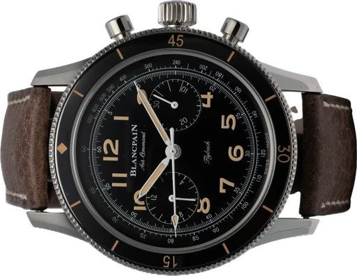 Title: Air Command Flyback Chronograph Limited Edition
Brand: Blancpain
Model:
Ref: AC01 113063A
Category: Pilot
Diameter: 43mm
Functions: Kronograf
Year: 2021
Price: 175000
Condition: 10.0
Dial Color: Sort
Strap: Læder
Case material: Stål
Gender: Herre
Match: 100.0%
Billedet er ejet af Hvelplund (102454) Et Blancpain ur