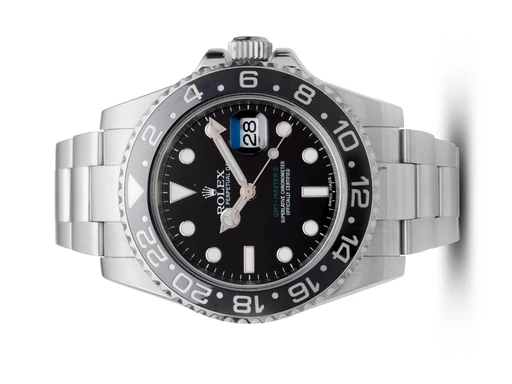 Title: Gmt Master Ii
Brand: Rolex
Model: GMT MASTER II
Ref: 116710LN
Category: Pilot
Diameter: 40mm
Functions: Dato, GMT
Year: 2015
Price: 91500
Condition: undefined
Dial Color: Sort
Strap: Metal
Case material: Stål
Gender: Herre
Match: 100.0%
Billedet er ejet af Hvelplund (102462) Et Rolex ur