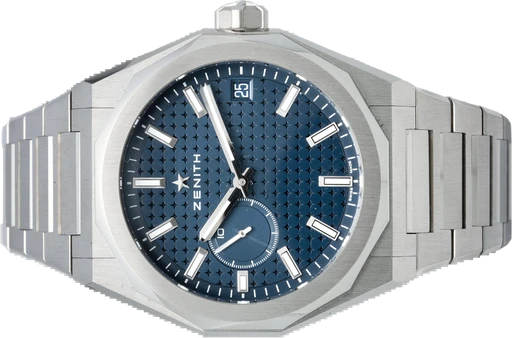 Title: Defy
Brand: Zenith
Model: Defy
Ref: 03.9300.3620/51.I001
Category: Sport
Diameter: 41mm
Functions: Dato
Year: 2023
Price: 61000
Condition: 10.0
Dial Color: Blå
Strap: Metal
Case material: Stål
Gender: Herre
Match: 100.0%
Billedet er ejet af Hvelplund (102461) Et Zenith ur