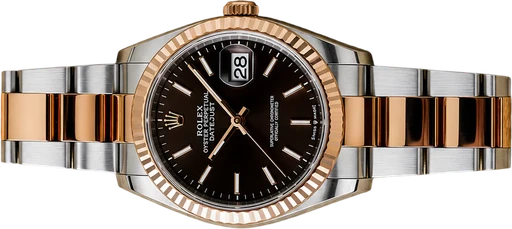 Titel: Datejust 36Mm
Mærke: Rolex
Model: Datejust
Ref.: 126231
Årgang: 2024
Tilbehør: Boks og Papirer
Stand: 7.0 (Brugt)
Pris: 116.500 kr.
Diameter: 36mm
Funktioner: Dato
Skivefarve: Brun
Rem: Metal
Kassemateriale: Andet
Kategori: Dress
Køn: Herre
Match: 100.0%
Billedet ejes af Hvelplund (919127) Et Rolex ur