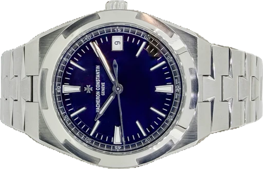 Titel: Overseas
Mærke: Vacheron Constantin
Model: Overseas
Ref.: 4520V/210A-B128
Årgang: 2025
Tilbehør: Boks og Papirer
Pris: 245.000 kr.
Diameter: 41mm
Funktioner: Dato
Skivefarve: Blå
Rem: Metal
Kassemateriale: Stål
Kategori: Sport
Køn: Herre
Match: 100.0%
Billedet ejes af Hvelplund (1187974) Et Vacheron Constantin ur