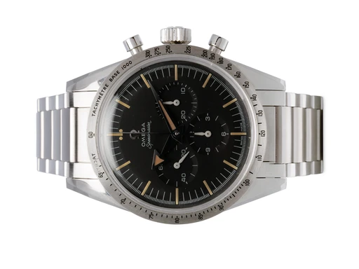 Title: Speedmaster '57 The 1957 Trilogy
Brand: Omega
Model: Speedmaster '57 The 1957 Trilogy
Ref: 311.10.39.30.01.001
Category: Racing
Diameter: 39mm
Functions: Kronograf
Year: 2019
Price: 82500
Condition: undefined
Dial Color: Sort
Strap: Metal
Case material: Stål
Gender: Herre
Match: 100.0%
Billedet er ejet af Hvelplund (102456) Et Omega ur