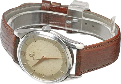 Title: KU5002
Brand: Omega
Model:
Ref: KU5002
Category: Dress
Diameter: 36mm
Functions:
Year: 1960
Price: 7200
Condition: 5.0
Dial Color: Hvid
Strap: Læder
Case material: Stål
Gender: Unisex
Match: 100.0%
Billedet er ejet af Krognos (136113) Et Omega ur