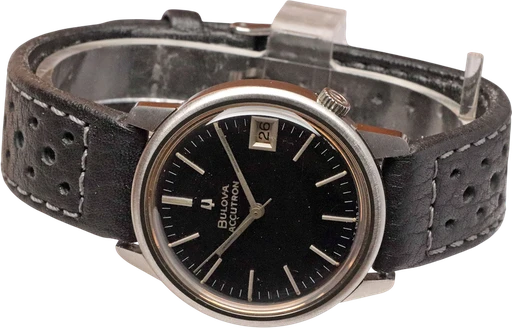 Title: Accutron
Brand: Bulova
Model: KU2127 / 3-69 342
Ref: KU2127 / 3-69 342
Category: Dress
Diameter: 35mm
Functions: Dato
Year: 1970
Price: 4000
Condition: 6.0
Dial Color: Sort
Strap: Læder
Case material: Stål
Gender: Herre
Match: 100.0%
Billedet er ejet af Krognos (102264) Et Bulova ur