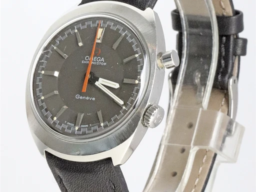 Title: Geneve Automatic
Brand: Omega
Model: Geneve Automatic
Ref: KU3799
Category: Dress
Diameter: 35mm
Functions: 
Year: 1970
Price: 8900
Condition: undefined
Dial Color: Sort
Strap: Læder
Case material: Stål
Gender: Herre
Match: 100.0%
Billedet er ejet af Krognos (135992) Et Omega ur