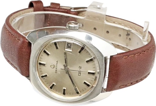 Title: DS - 2
Brand: Certina
Model: DS - 2
Ref: KU3007
Category: Dress
Diameter: 38mm
Functions: Dato
Year: 1970
Price: 4000
Condition: 6.0
Dial Color: Sølv
Strap: Læder
Case material: Stål
Gender: Herre
Match: 100.0%
Billedet er ejet af Krognos (102318) Et Certina ur
