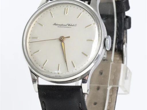 Title: manuelt optræk dressur fra 1960'erne i stål
Brand: IWC
Model:
Ref: KU3729
Category: Dress
Diameter: 33mm
Functions:
Year: 1960
Price: 8900
Condition: 6.0
Dial Color: Hvid
Strap: Læder
Case material: Stål
Gender: Herre
Match: 100.0%
Billedet er ejet af Krognos (136087) Et IWC ur