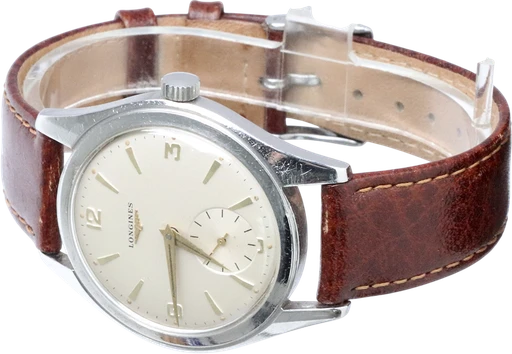 Title: KU3685
Brand: Longines
Model:
Ref: KU3685
Category: Dress
Diameter: 37mm
Functions:
Year: 1960
Price: 5600
Condition: 6.0
Dial Color: Hvid
Strap: Læder
Case material: Stål
Gender: Herre
Match: 100.0%
Billedet er ejet af Krognos (136077) Et Longines ur