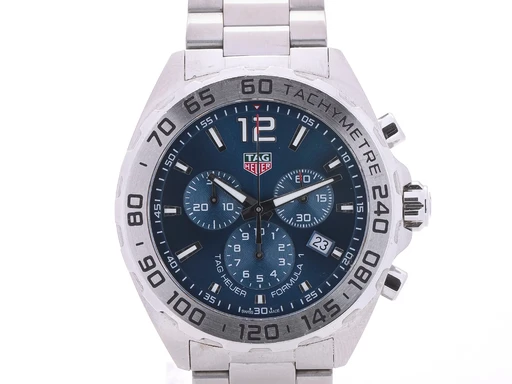Title: 'Formula 1'. Herrechronograf af stål med blå skive, Ø 43 mm
Brand: Tag Heuer
Model: Formula 1
Ref: CAZ101K.BA0842
Category: Racing
Diameter: 43mm
Functions: Kronograf, Dato
Year:
Price: 11000
Condition: 9.0
Dial Color: Blå
Strap: Metal
Case material: Stål
Gender: Herre
Match: 100.0%
Billedet er ejet af Lauritz (530725) Et Tag Heuer ur