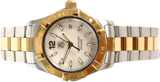 Title: 'Aquaracer' damearmbåndsur af stål / double i org. TG æsker.
Brand: Tag Heuer
Model: Aquaracer
Ref: WAF1424
Category: Sport
Diameter: 27mm
Functions: Dato
Year: 2013
Price: 12500
Condition: 8.5
Dial Color: Hvid
Strap: Metal
Case material: Stål
Gender: Dame
Match: 100.0%
Billedet er ejet af Lauritz (637929) Et Tag Heuer ur