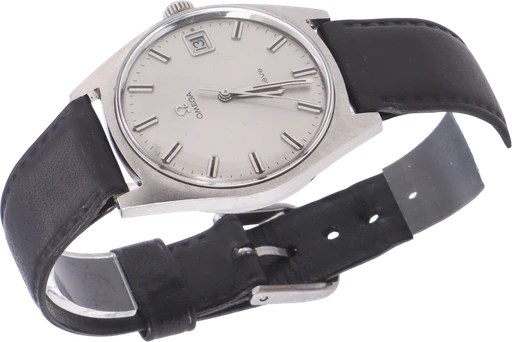 Titel: Genève vintage herreur i stål med sølvfarvet skive, ca. 1968 (Nyhed)
Mærke: Omega
Model: Genève
Ref.: 136.041
Årgang: 1968
Tilbehør:
Pris: 5.000 kr.
Diameter: 35mm
Funktioner: Dato
Skivefarve: Sølv
Rem: Læder
Kassemateriale: Stål
Kategori: Dress
Køn: Herre
Match: 100.0%
Billedet ejes af Lauritz (1223372) Et Omega ur