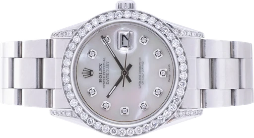 Title: Oyster Perpetual Datejust. Arbåndsur af stål ref. 16014 med diamanter (New)
Brand: Rolex
Model: Oyster Perpetual Datejust
Ref: 16014
Category: Dress
Diameter: 36mm
Functions: Dato
Year:
Price: 68000
Condition: 7.0
Dial Color: Hvid
Strap: Metal
Case material: Stål
Gender: Unisex
Match: 100.0%
Billedet er ejet af Lauritz (769174) Et Rolex ur