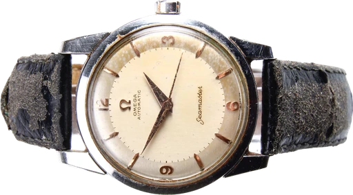Titel: 'Seamaster'. Vintage herreur i stål med semi pie-pan skive, ca. 1956
Mærke: Omega
Model: Seamaster
Ref.: 2846-1sc
Årgang: 1956
Tilbehør:
Stand: 3.0 (Brugt)
Pris: 5.000 kr.
Diameter: 34mm
Funktioner: Dato
Skivefarve: Sølv
Rem: Læder
Kassemateriale: Stål
Kategori: Dress
Køn: Herre
Match: 100.0%
Billedet ejes af Lauritz (964592) Et Omega ur