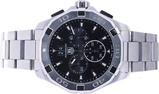 Title: Aquaracer. Herrearmbåndsur af stål Ø 43 mm
Brand: Tag Heuer
Model: Aquaracer
Ref: CAY1111-0
Category: Sport
Diameter: 43mm
Functions: Kronograf, Dato
Year:
Price: 10000
Condition:
Dial Color: Sort
Strap: Metal
Case material: Stål
Gender: Herre
Match: 100.0%
Billedet er ejet af Lauritz (530723) Et Tag Heuer ur