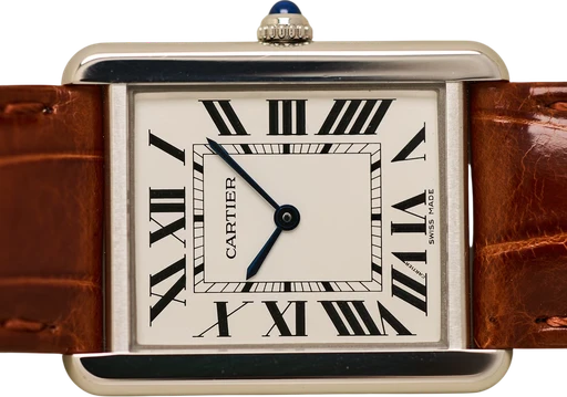 Titel: Tank Solo - Brun rem (Nyhed)
Mærke: Cartier
Model: Tank Solo
Ref.: WSTA0028
Årgang: 2019
Tilbehør: Boks og Papirer
Stand: 9.0 (Brugt)
Pris: 23.500 kr.
Diameter: 27mm
Funktioner:
Skivefarve: Hvid
Rem: Læder
Kassemateriale: Stål
Kategori: Dress
Køn: Dame
Match: 100.0%
Billedet ejes af Limited Watches (1027562) Et Cartier ur