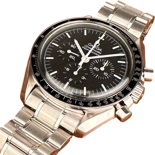 Title: Speedmaster - Apollo11 - Hello Houston
Brand: Omega
Model: Speedmaster - Apollo11 - Hello Houston
Ref: 3560.50.00
Category: Racing
Diameter: 42mm
Functions: Kronograf, Dato
Year: 2000
Price: 39500
Condition: 8.0
Dial Color: Sort
Strap: Metal
Case material: Stål
Gender: Herre
Match: 100.0%
Billedet er ejet af Limited Watches (152371) Et Omega ur