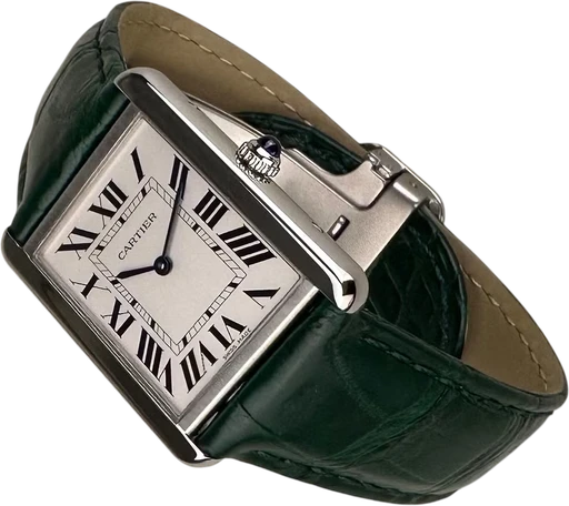 Title: Tank Solo - Large. Cartier garanti til 05/2029. Med to nye remme. (New)
Brand: Cartier
Model: Tank Solo - Large
Ref: WSTA0028
Category: Dress
Diameter: 35mm
Functions:
Year: 2021
Price: 23500
Condition: 9.0
Dial Color: Hvid
Strap: Læder
Case material: Stål
Gender: Unisex
Match: 100.0%
Billedet er ejet af Limited Watches (903198) Et Cartier ur