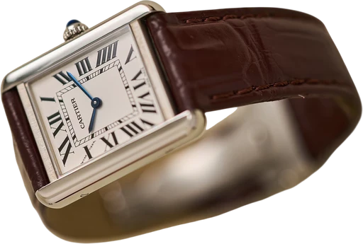 Titel: Tank Solo (Nyhed)
Mærke: Cartier
Model: Tank Solo
Ref.: WSTA0030
Årgang: 2017
Tilbehør: Boks og Papirer
Stand: 9.0 (Brugt)
Pris: 23.000 kr.
Diameter: 24mm
Funktioner:
Skivefarve: Hvid
Rem: Læder
Kassemateriale: Stål
Kategori: Dress
Køn: Dame
Match: 100.0%
Billedet ejes af Limited Watches (1027568) Et Cartier ur
