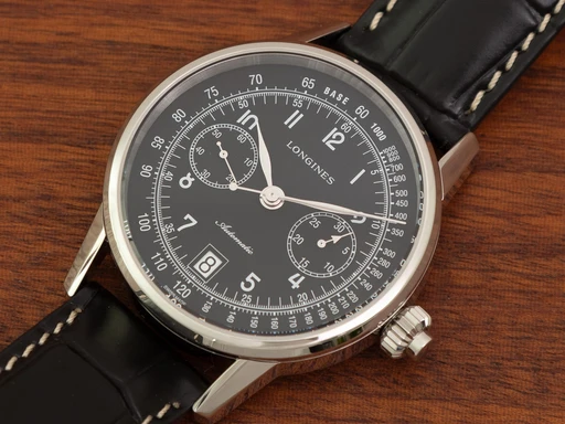 Title: Heritage Chronograph, reference L2.800.4.53.0, 41mm, Sort
Brand: Longines
Model: Heritage Chronograph
Ref: L2.800.4.53.0
Category: Racing
Diameter: 41mm
Functions: Kronograf, Dato
Year: 2017
Price: 18000
Condition: undefined
Dial Color: Sort
Strap: Læder
Case material: Stål
Gender: Herre
Match: 100.0%
Billedet er ejet af Limited Watches (152359) Et Longines ur