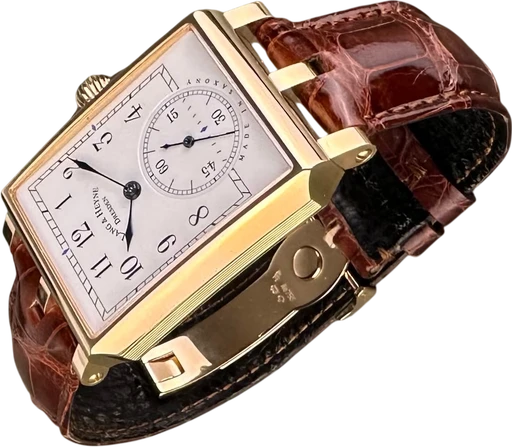 Title: Georg 36 - 32 x 40 mm
Brand: Lang & Heyne
Model: Georg 36
Ref: Georg
Category: Dress
Diameter: 32mm
Functions: Dato
Year: 2018
Price: 320000
Condition: 8.0
Dial Color: Hvid
Strap: Læder
Case material: Guld
Gender: Herre
Match: 100.0%
Billedet er ejet af Limited Watches (597187) Et Lang & Heyne ur