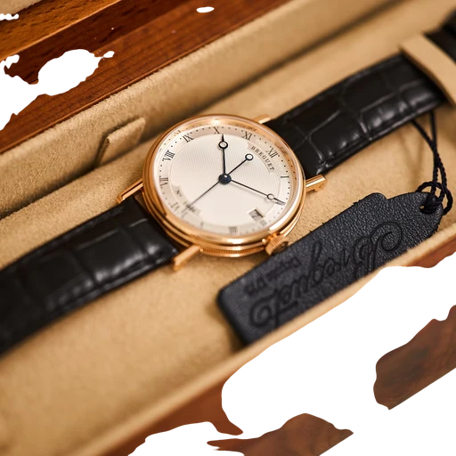 Titel: Classique 34 mm i 18 kt rosaguld – ny og ubrugt (Nyhed)
Mærke: Breguet
Model: Classique
Ref.: 9067BR/12/976
Årgang: 2026
Tilbehør: Boks og Papirer
Stand: 10.0 (Nyt)
Pris: 127.000 kr.
Diameter: 34mm
Funktioner: Dato
Skivefarve: Sølv
Rem: Læder
Kassemateriale: Guld
Kategori: Dress
Køn: Unisex
Match: 100.0%
Billedet ejes af Limited Watches (1152320) Et Breguet ur