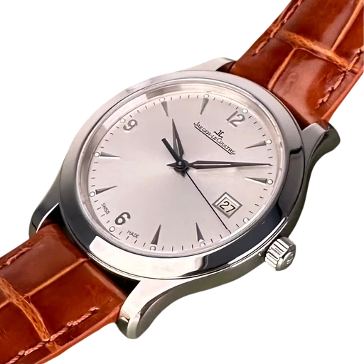 Title: Master Control Date - 40mm
Brand: Jaeger-LeCoultre
Model: Master Control Date
Ref: Q1398420
Category: Dress
Diameter: 40mm
Functions: Dato
Year: 2016
Price: 35000
Condition: 9.0
Dial Color: Sølv
Strap: Læder
Case material: Stål
Gender: Herre
Match: 100.0%
Billedet er ejet af Limited Watches (697055) Et Jaeger-LeCoultre ur