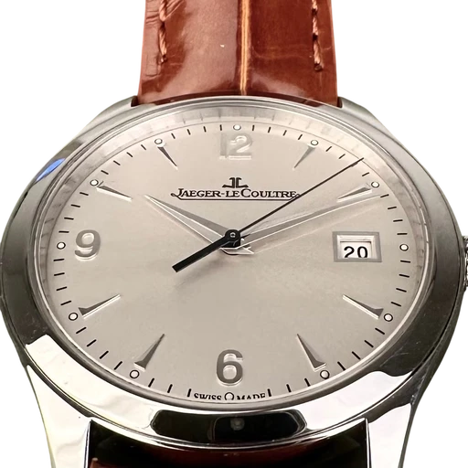 Titel: Master Control Date. Mint condition. Nye remme.
Mærke: Jaeger-LeCoultre
Model: Master Control Date
Ref.: Q1548420
Kategori: Dress
Diameter: 39mm
Funktioner: Dato
Årgang: 2016
Pris: 36000
Stand: 9.0 (Brugt)
Skivefarve: Sølv
Rem: Læder
Kassemateriale: Stål
Køn: Herre
Match: 100.0%
Billedet ejes af Limited Watches (915727) Et Jaeger-LeCoultre ur