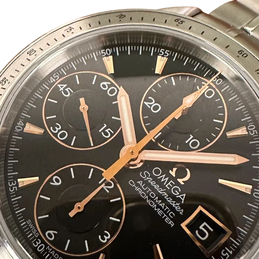 Title: Speedmaster Aut. Chronograph - 40mm
Brand: Omega
Model: Speedmaster
Ref: 3211.50.00
Category: Racing
Diameter: 40mm
Functions: Kronograf, Dato
Year: 2011
Price: 24000
Condition: 9.0
Dial Color: Sort
Strap: Metal
Case material: Stål
Gender: Herre
Match: 100.0%
Billedet er ejet af Limited Watches (172818) Et Omega ur