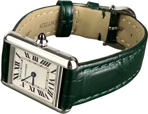 Title: Tank Must Small - 22x30 mm. Med 2 nye remme.
Brand: Cartier
Model: Tank Must Small
Ref: WSTA0042
Category: Dress
Diameter: 22mm
Functions:
Year: 2021
Price: 25000
Condition: 9.0
Dial Color: Hvid
Strap: Læder
Case material: Stål
Gender: Dame
Match: 100.0%
Billedet er ejet af Limited Watches (536714) Et Cartier ur