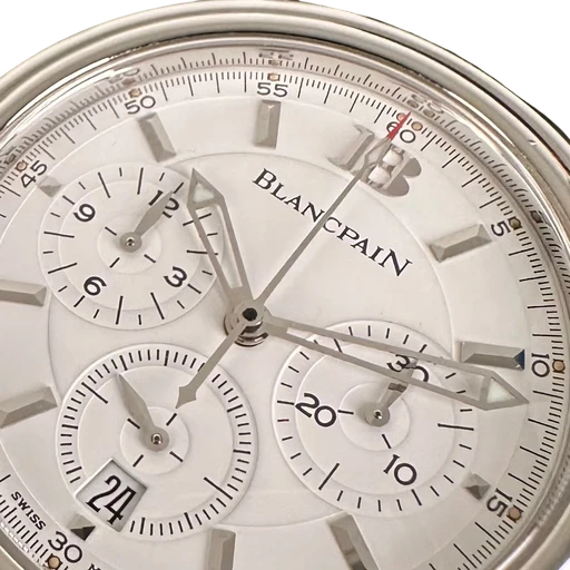 Title: Léman - 38 mm
Brand: Blancpain
Model: Léman
Ref: 2185-1127-53
Category: Racing
Diameter: 38mm
Functions: Kronograf, Dato
Year:
Price: 31000
Condition: 7.0
Dial Color: Hvid
Strap: Læder
Case material: Stål
Gender: Herre
Match: 100.0%
Billedet er ejet af Limited Watches (622985) Et Blancpain ur