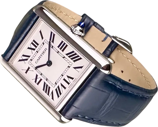 Titel: Tank Must L - 26x34 mm. Cartier garanti til 11/2031 Nye remme.
Mærke: Cartier
Model: Tank Must L
Ref.: WSTA0041
Kategori: Dress
Diameter: 26mm
Funktioner: Dato
Årgang: 2023
Pris: 24000
Stand: 9.0 (Brugt)
Skivefarve: Hvid
Rem: Læder
Kassemateriale: Stål
Køn: Dame
Match: 100.0%
Billedet ejes af Limited Watches (928382) Et Cartier ur