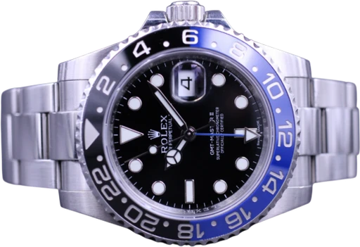 Title: Gmt-Master II 116710Blnr (Batman)
Brand: Rolex
Model: GMT-Master II
Ref: 116710BLNR
Category: Sport
Diameter: 40mm
Functions: Dato, GMT
Year: 2015
Price: 99000
Condition: 9.0
Dial Color: Sort
Strap: Metal
Case material: Stål
Gender: Herre
Match: 100.0%
Billedet er ejet af MM Watches (101914) Et Rolex ur