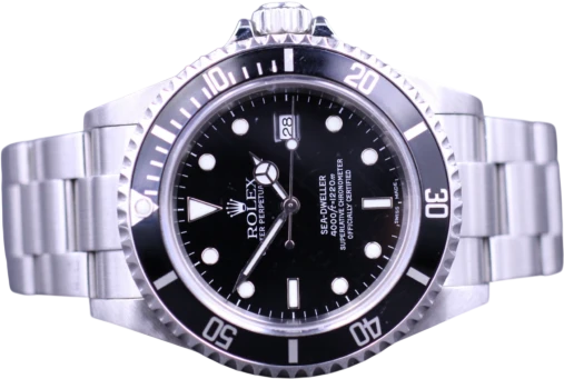 Title: Sea-Dweller 16600 *Reserveret
Brand: Rolex
Model: Sea-Dweller
Ref: 16600
Category: Dykker
Diameter: 40mm
Functions: Dato
Year: 2003
Price: 65000
Condition: 9.5
Dial Color: Sort
Strap: Metal
Case material: Stål
Gender: Herre
Match: 100.0%
Billedet er ejet af MM Watches (899709) Et Rolex ur