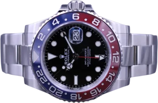 Title: Gmt-Master 126710Blro * Reserveret (Pepsi)
Brand: Rolex
Model: GMT-Master II
Ref: 126710BLRO
Category: Sport
Diameter: 40mm
Functions: Dato, GMT
Year: 2022
Price: 138000
Condition: 9.5
Dial Color: Sort
Strap: Metal
Case material: Stål
Gender: Herre
Match: 100.0%
Billedet er ejet af MM Watches (686578) Et Rolex ur