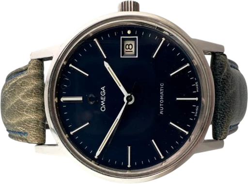 Title: 2244 – Geneve
Brand: Omega
Model: Omega Genéve Date
Ref: 1660163
Category: Dress
Diameter: 35mm
Functions: Dato
Year: 1975
Price: 6495
Condition:
Dial Color: Sort
Strap: Læder
Case material: Stål
Gender: Herre
Match: 100.0%
Billedet er ejet af MyWatch (771757) Et Omega ur